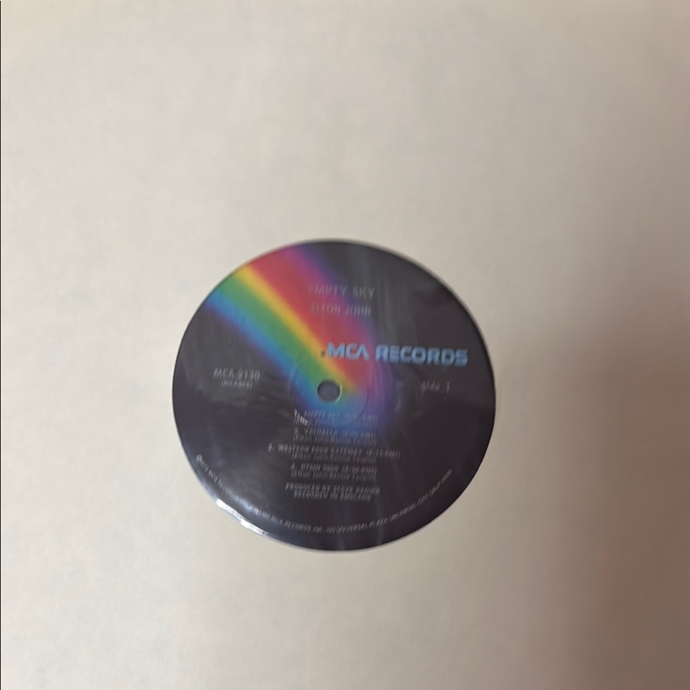 Elton John 'Empty Sky' Vinyl Record NEVER PLAYED Perfect Condition - Picture 8 of 13